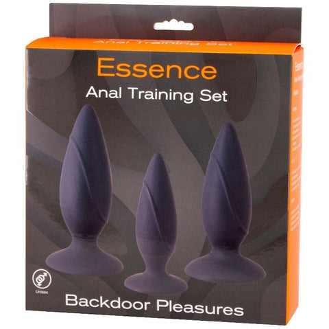 Essence Anal Training Set Black by Seven Creations - Butt Plugs