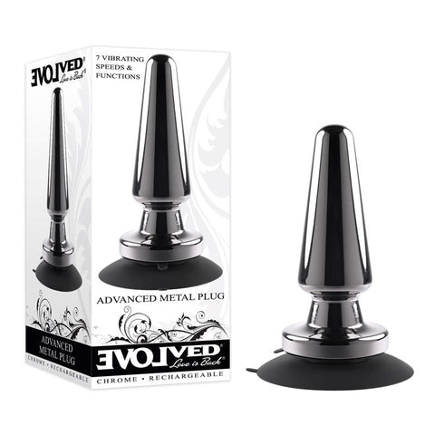 Advanced Metal Plug Stainless Steel Luxury by Evolved - Butt Plugs