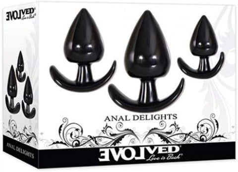 Anal Delights Butt Plug Waterproof by Evolved - Butt Plugs