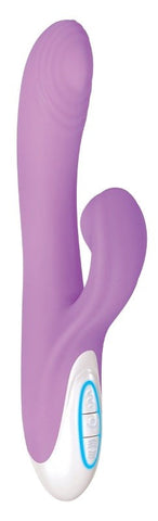 Evolved Super Sucker 9'' Rabbit Vibrator - Masturbators and Strokers