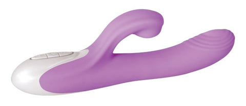 Evolved Super Sucker 9'' Rabbit Vibrator - Masturbators and Strokers
