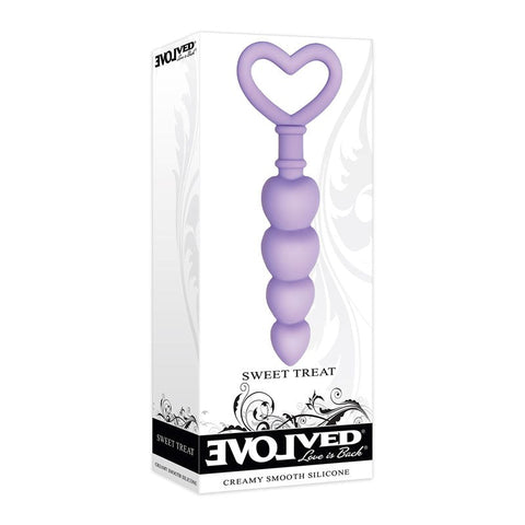 Evolved Sweet Treat Beaded Butt Plug with Handle - Butt Plugs