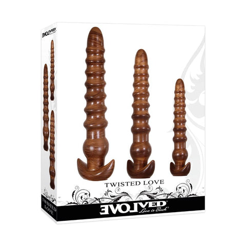 Twisted Love Anal Pleasure Set by Evolved - Butt Plugs