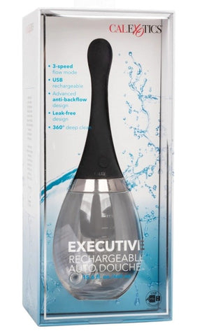 Executive Rechargeable Auto Douche by California Exotics - Anal Cleansing