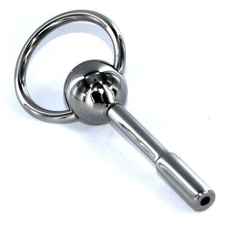 Extreme Tube Cum Thru Starter Penis Plug by Hell's Couture - Penis Plugs