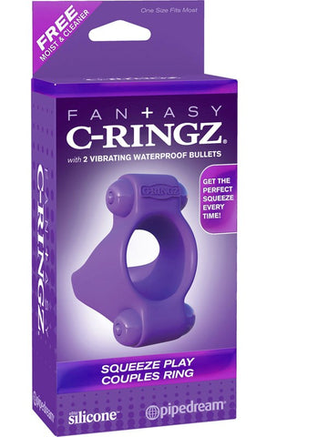 Fantasy C-Ringz Squeeze Play Couples Ring - Cock Rings