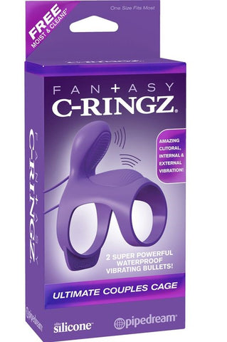Fantasy C-Ringz Ultimate Couples Cock Cage by Pipedream - Cock Rings