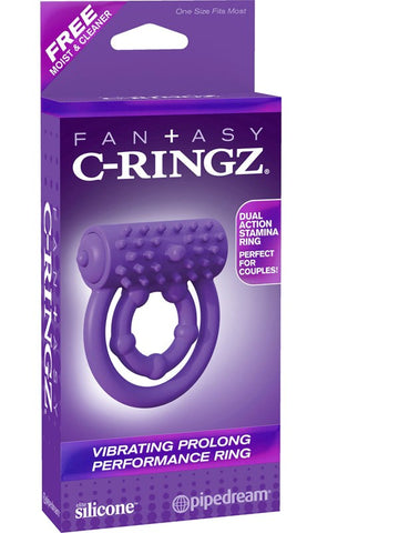 Fantasy C Ringz Vibrating Prolong Performance Ring - Vibrating Cock Rings