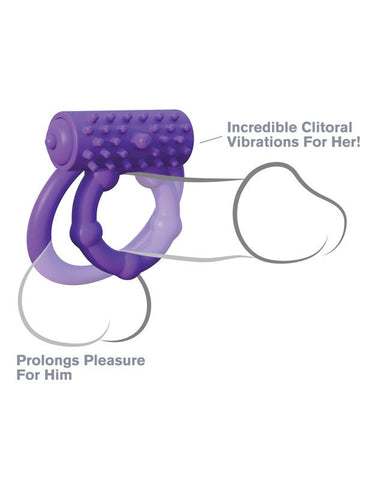 Fantasy C Ringz Vibrating Prolong Performance Ring - Vibrating Cock Rings