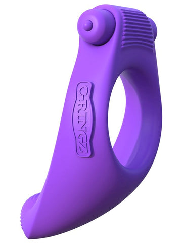 C-Ringz Vibrating Silicone Taint Alizer by Pipedream - Vibrating Cock Rings