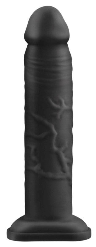 Fantasy Xtensions Silicone Hollow Extension Black 10 inch - - Pumps, Extenders and Sleeves