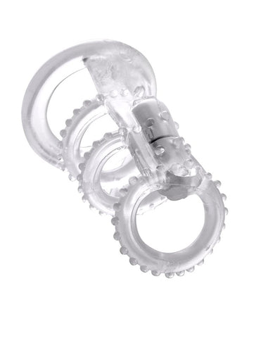 Fantasy X-Tensions Vibrating Cock Cage - Pumps, Extenders and Sleeves
