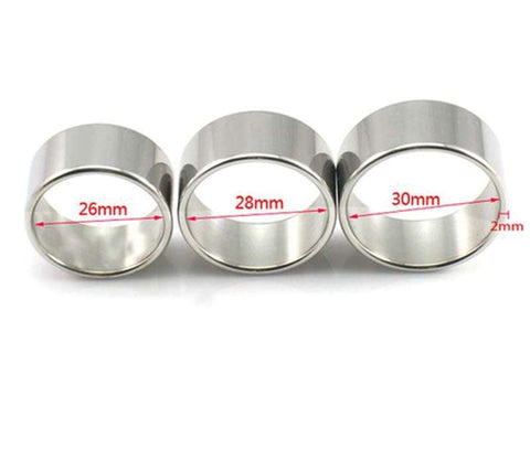 Fashion Stainless Steel Cock Ring by BDStyle - Cock Rings