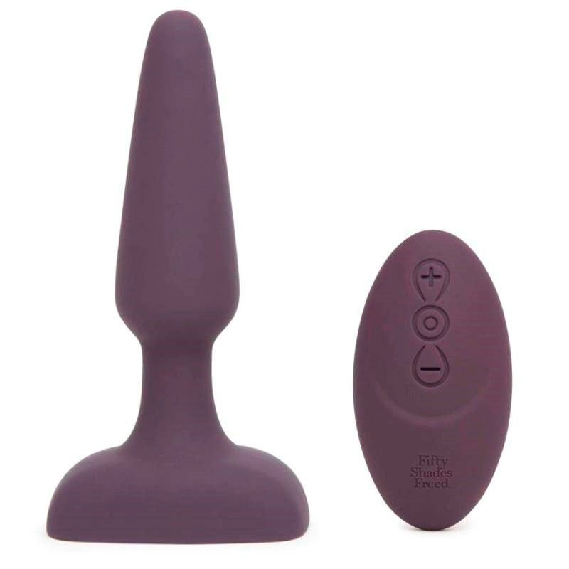 Feel So Alive Remote Control Vibrating Pleasure Plug - - Butt Plugs