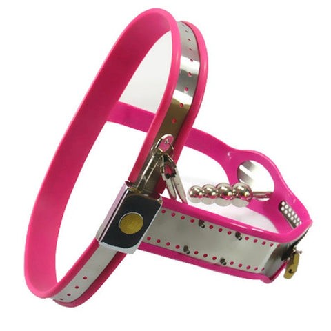 Female Chastity Belt With Plug by BDStyle - Male Chastity