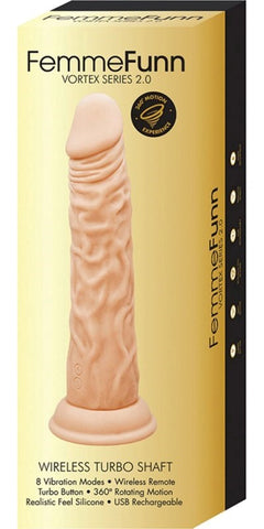 Vortex Series 2.0 Wireless Turbo Shaft by FemmeFunn - Masturbators and Strokers