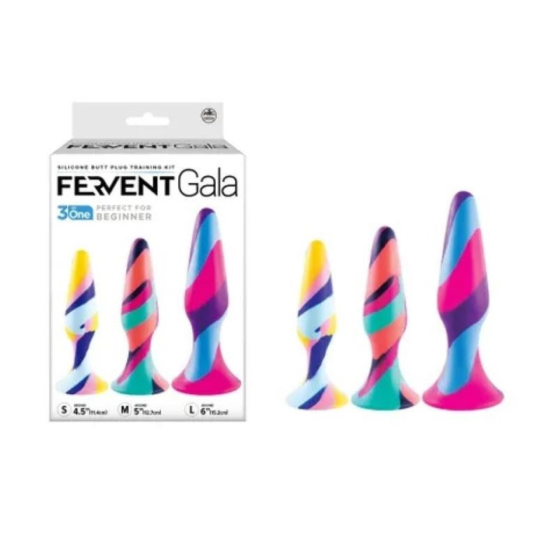 Fervent Gala Silicone Anal Traning Kit - - Butt Plugs