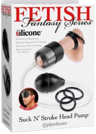 Fetish Fantasy Series Suck N Stroke Head Pump - - Masturbators and Strokers