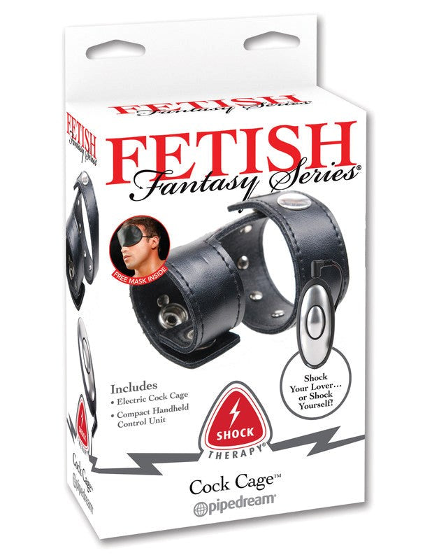 Fetish Fantasy Shock Therapy Cock Cage - - Cock Rings