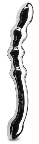 Fifty Shades Darker Deliciously Deep Steel G-Spot Dildo - Anal Dildos