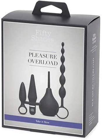 Fifty Shades of Pleasure Overload Take It Slow Gift Butt - Butt Plugs