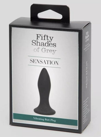 Fifty Shades of Grey Sensation Rechargeable Vibrating Butt - Butt Plugs