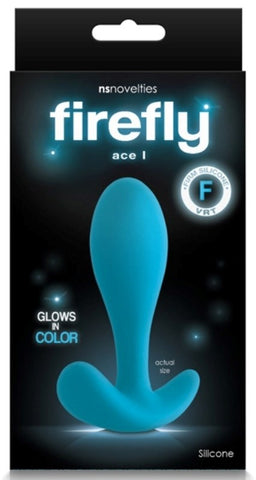 Firefly Ace I Blue Butt Plug by NS Novelties - Butt Plugs