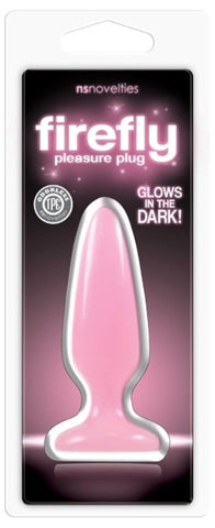 Firefly Pleasure Plug Small Pink by NS Novelties - Butt Plugs