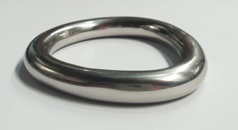 Flared Cock Ring Large by Hell's Couture - Cock Rings