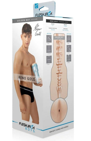 Boys Reno Golden Boy Masturbator by Fleshjack - Masturbators and Strokers