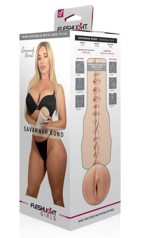 Girls Savannah Bond From Australia With Love Masturbator - Realistic Butts And Vaginas