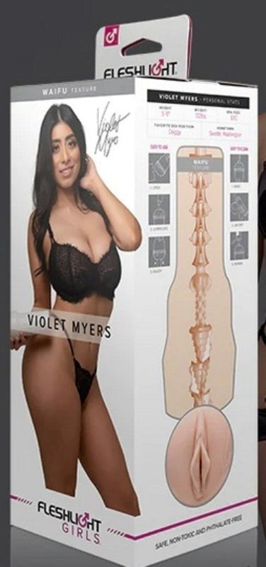 Fleshlight Girl Violet Myers Waifu - - Fleshlight Male Masturbators