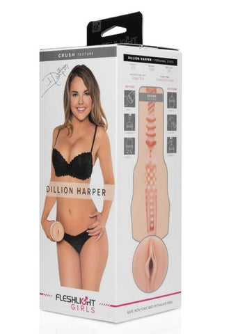 Girls Dillion Harper Crush Masturbator by Fleshlight - Realistic Butts And Vaginas