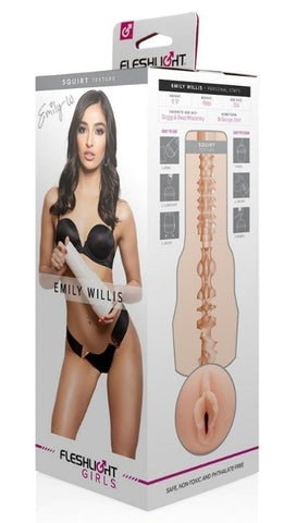 Girls Emily Willis Squirt Masturbator by Fleshlight - Masturbators and Strokers