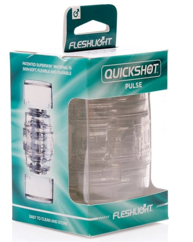 Quickshot Pulse Male Masturbator by Fleshlight - Masturbators and Strokers