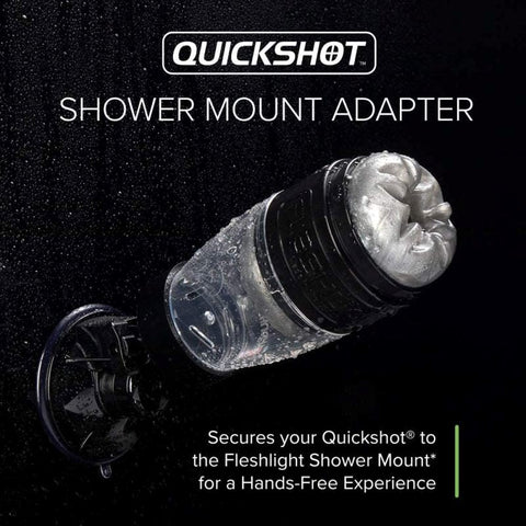 Quickshot Shower Mount Adapter Masturbator by Fleshlight - Masturbators and Strokers