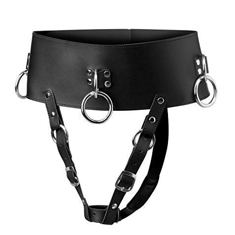 Forced Orgasm Belt Male Chastity Cage by BDStyle - Male Chastity