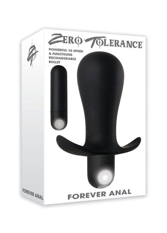 Zero Tolerance Forever Anal Vibrating Butt Plug by Evolved - Anal Vibrators