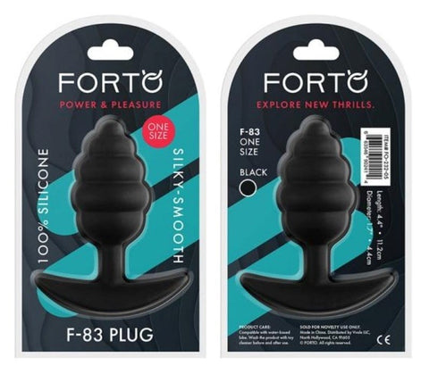 Forto F83 Honey Dipper Anal Plug by VVOLE LLC - Butt Plugs