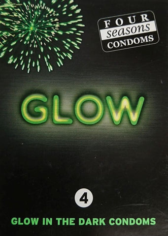 Glow N' Dark 4's Condom by Four Seasons - Condoms