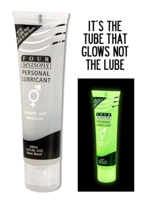 Four Seasons Glow in the Dark Lubricant - - Water Based Lubes