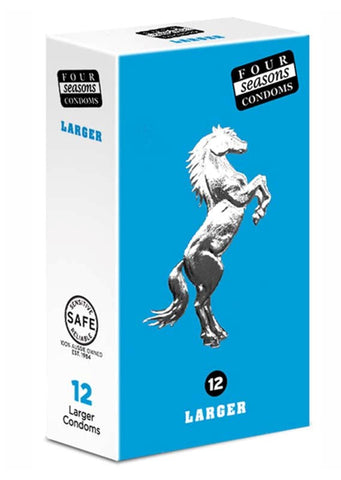 Larger Fitting Condoms Pack by Four Seasons - Condoms