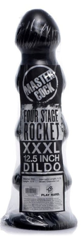 Four Stage Rocket Suction Cup Dildo by XR Brands - Anal Dildos