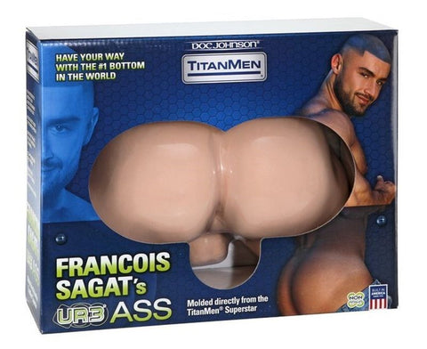 Francois Sagats UR3 Ass Male Masturbator by Doc Johnson - Masturbators and Strokers