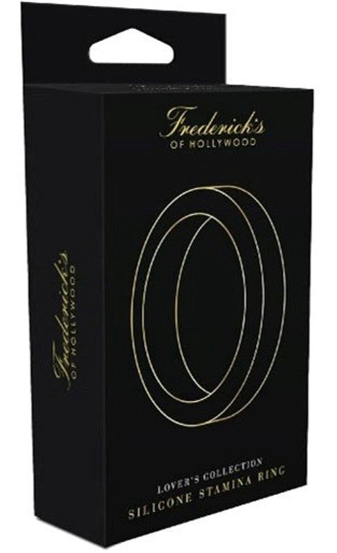 Fredericks of Hollywood Lovers Collection Silicone Stamina Ring - - Stretchy Cock Rings