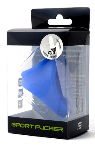 Freeballer Ring Blue by Sport Fucker - Stretchy Cock Rings