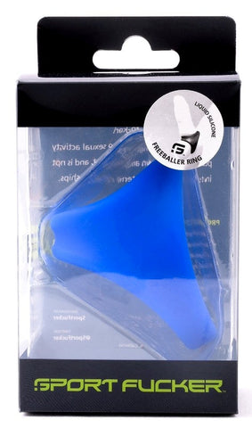 Freeballer Ring Blue by Sport Fucker - Stretchy Cock Rings