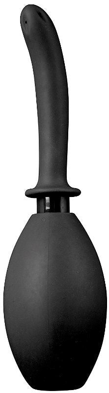 Freshen Pump Black 13cm Douche - - Anal Cleansing