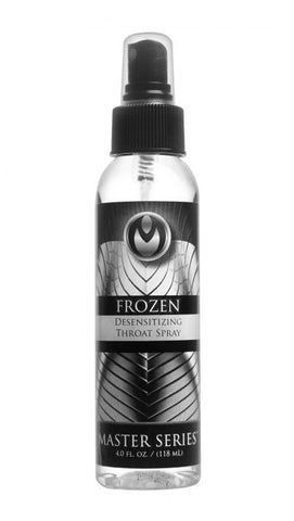 Master Series Frozen Deep Throat Desensitising Spray - Delay and Excite Sprays