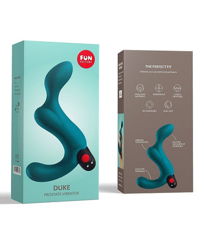 Duke Prostate Massager Deep Sea Blue by Fun Factory - Prostate Toys